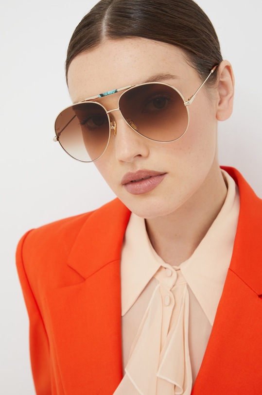Chloé ochelari de soare nu aur CH0113S