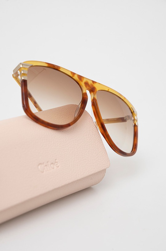 Chloé ochelari de soare maro CH0104S