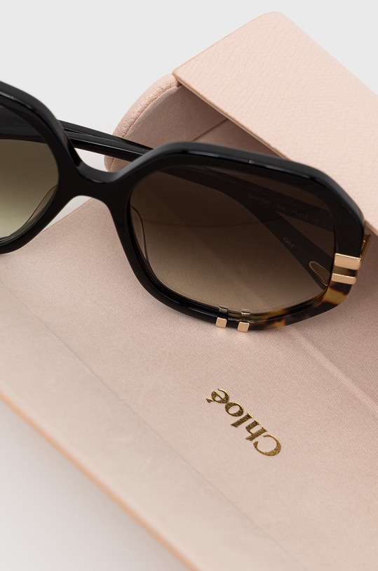 Chloé okulary przeciwsłoneczne CH0105S zielony