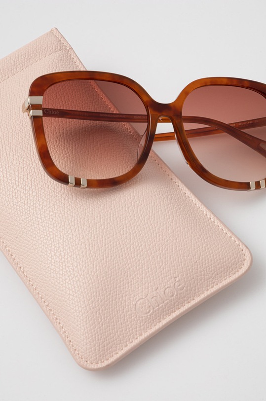 Chloé ochelari de soare roz CH0106S