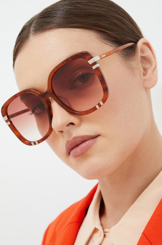 Chloé ochelari de soare CH0106S roz