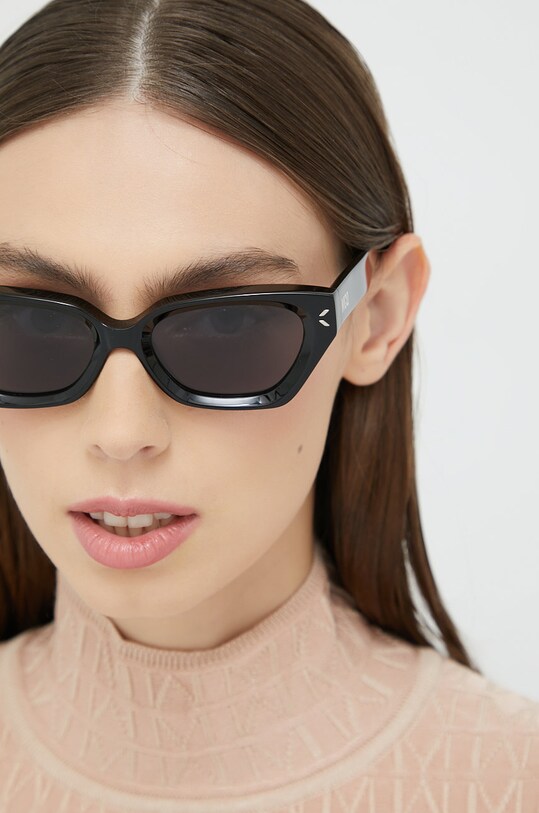 MCQ okulary przeciwsłoneczne MQ0345S czarny