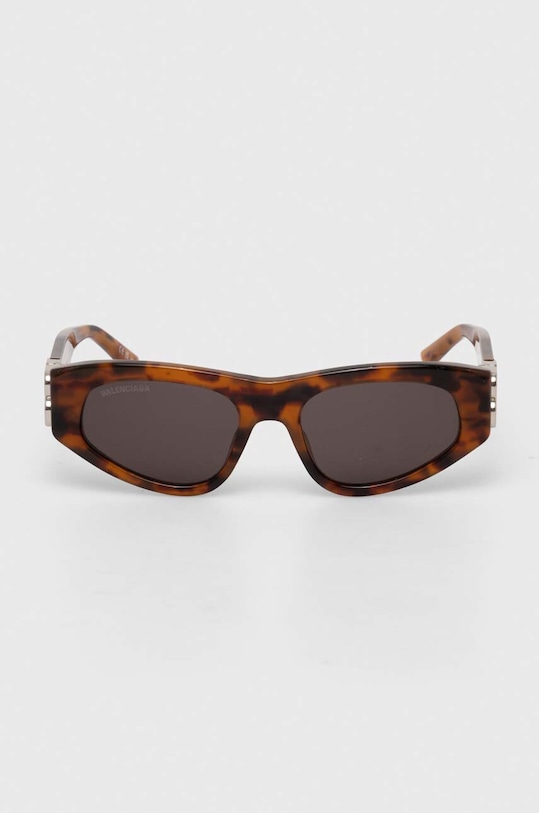 Akcesoria Balenciaga okulary przeciwsłoneczne BB0095S brązowy