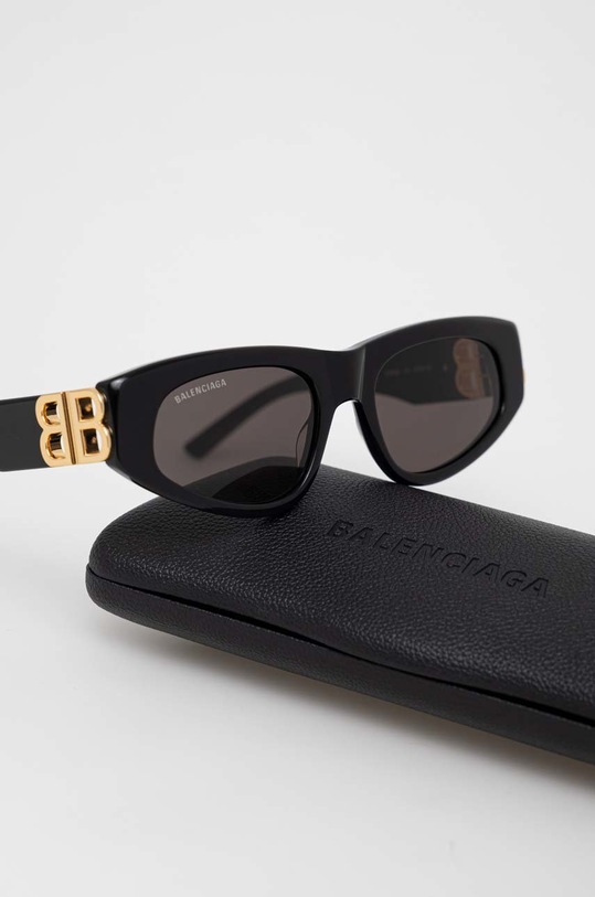 Balenciaga okulary przeciwsłoneczne czarny BB0095S