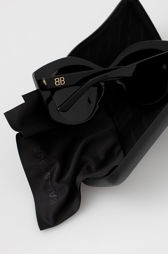 Balenciaga ochelari de soare negru BB0126S