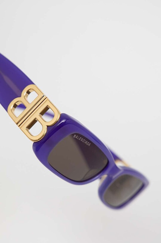Слънчеви очила Balenciaga BB0096S виолетов BB0096S