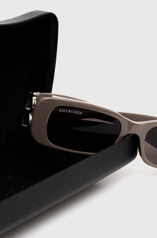 Balenciaga okulary przeciwsłoneczne BB0096S szary