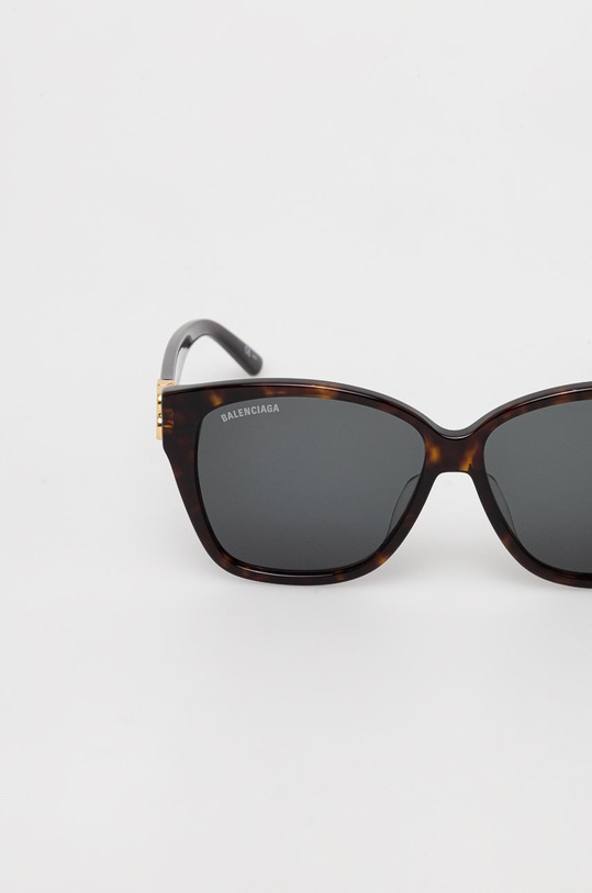 Balenciaga okulary przeciwsłoneczne BB0135SA brązowy AA00