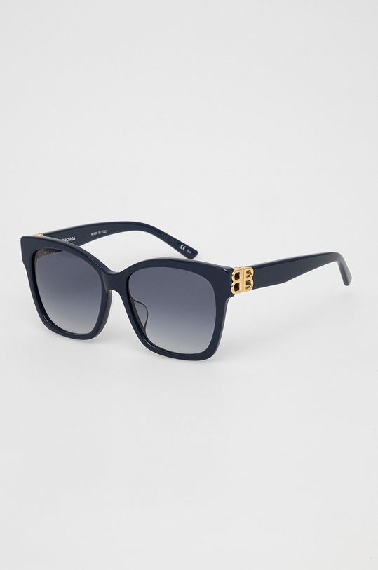 Солнцезащитные очки Balenciaga BB0102SA тёмно-синий AA00