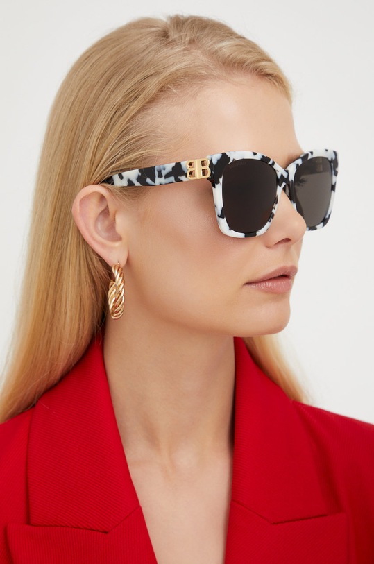 Сонцезахисні окуляри Balenciaga BB0102SA сірий