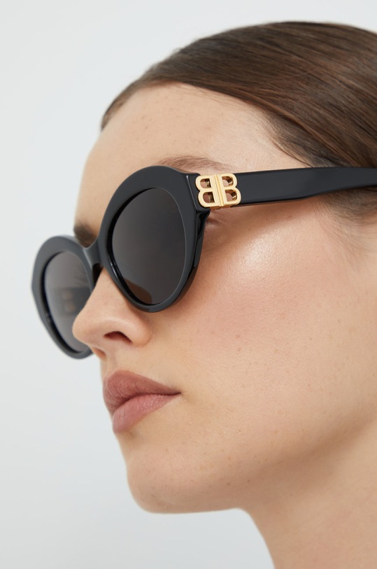 Balenciaga okulary przeciwsłoneczne BB0133S czarny