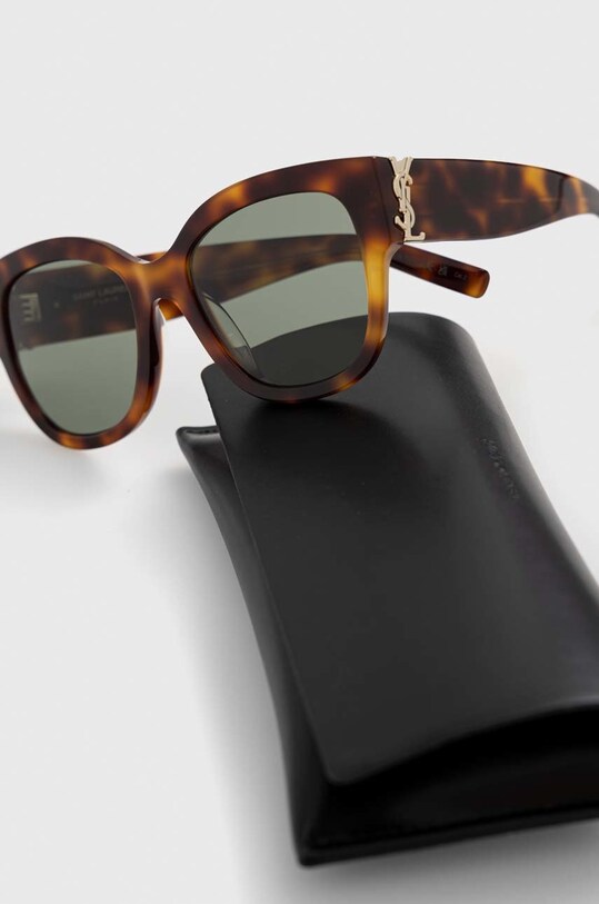 Sluneční brýle Saint Laurent SL.M95/F hnědá