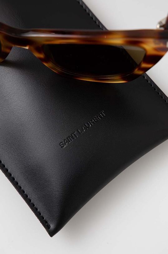 Saint Laurent okulary przeciwsłoneczne SL.214.KATE beżowy