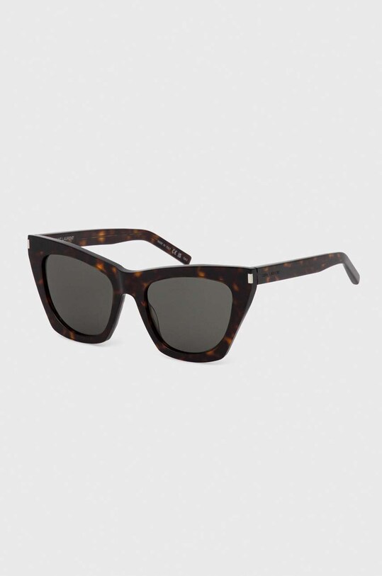 Saint Laurent okulary przeciwsłoneczne SL.214.KATE brązowy AA00