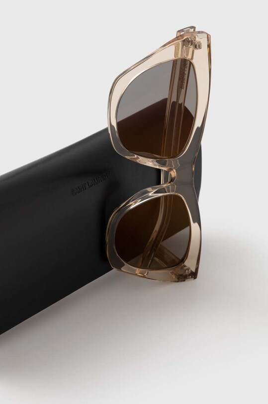 Saint Laurent okulary przeciwsłoneczne transparentny SL.214.KATE