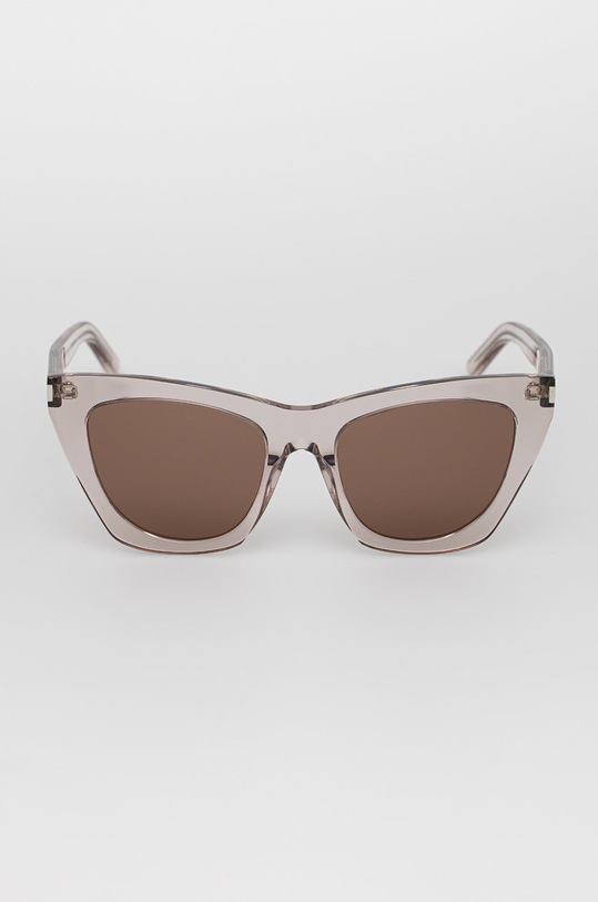 Akcesoria Saint Laurent okulary przeciwsłoneczne KATE SL.214.KATE beżowy