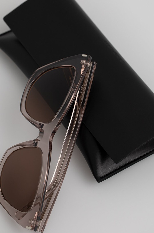 Saint Laurent okulary przeciwsłoneczne KATE beżowy SL.214.KATE