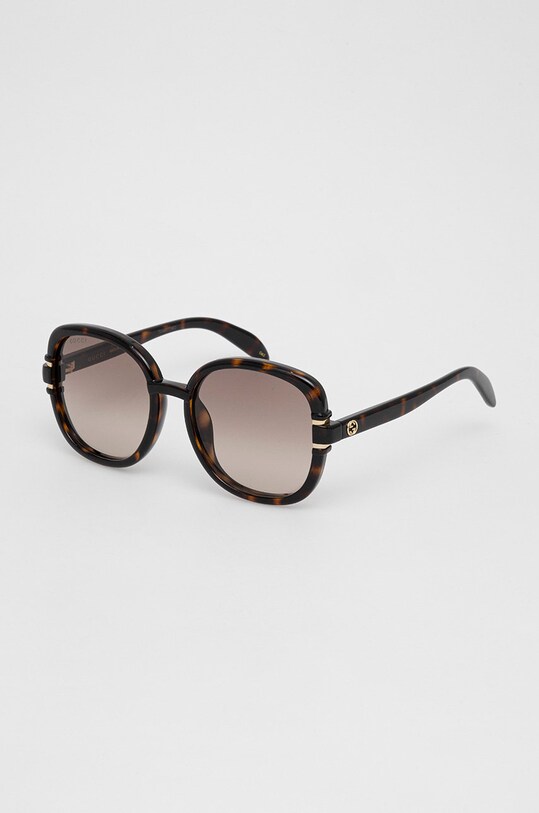 Gucci okulary przeciwsłoneczne GG1068SA brązowy AA00