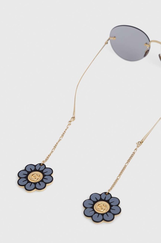 Gucci okulary przeciwsłoneczne złoty GG1149S