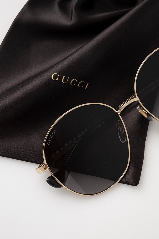 Gucci okulary przeciwsłoneczne GG1090SA złoty
