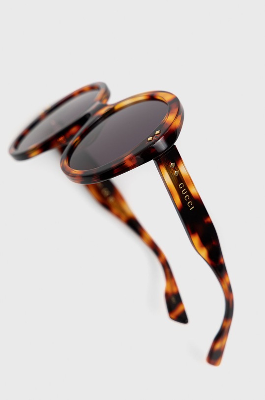 Gucci okulary przeciwsłoneczne brązowy GG1081S