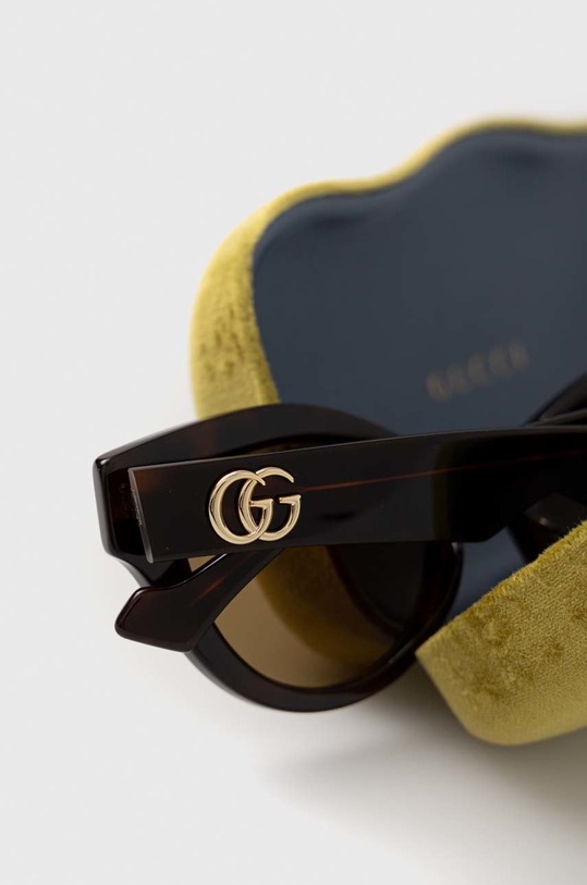 Gucci okulary przeciwsłoneczne GG0957S brązowy
