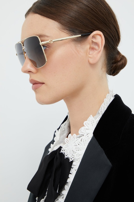 Gucci ochelari de soare GG1087S aur