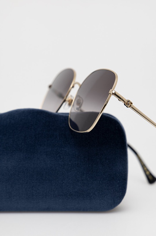 Gucci okulary przeciwsłoneczne złoty GG1143S
