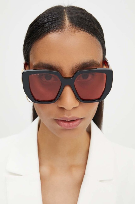 Gucci okulary przeciwsłoneczne GG0956S czarny