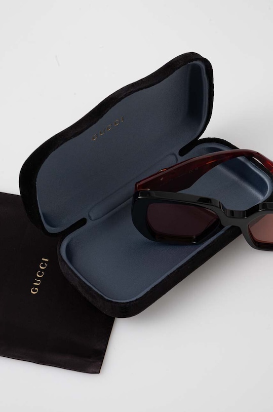 Gucci okulary przeciwsłoneczne czarny GG0956S