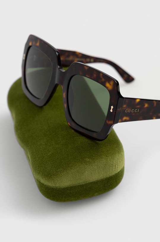 Gucci okulary przeciwsłoneczne GG1111S brązowy