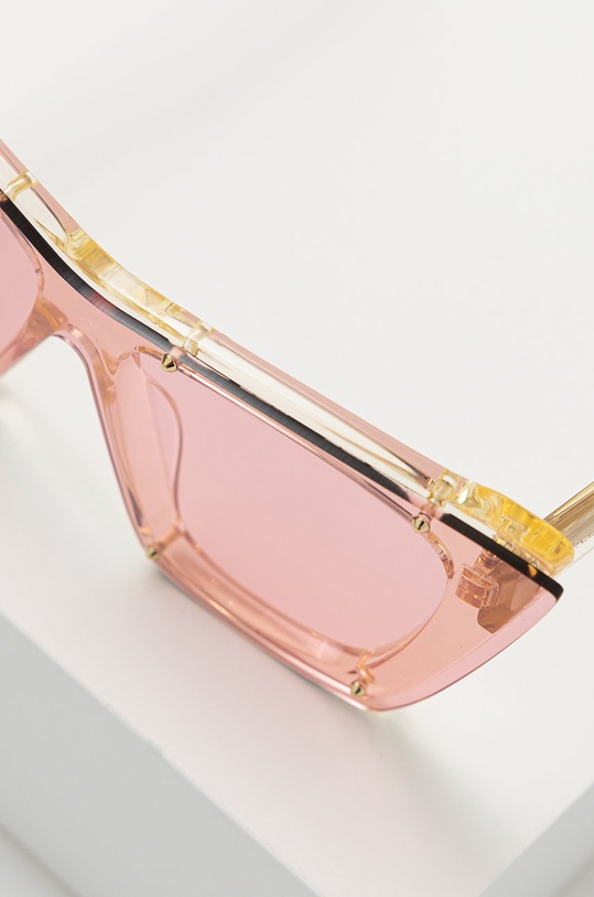 Accesorii Alexander McQueen ochelari de soare AM0361S roz