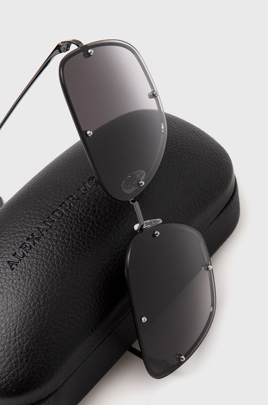 Γυαλιά ηλίου Alexander McQueen μαύρο AM0364S