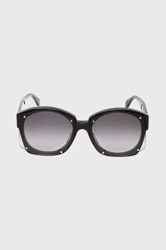 Akcesoria Alexander McQueen okulary przeciwsłoneczne AM0334S czarny