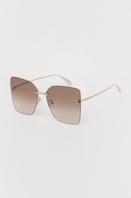 Alexander McQueen ochelari de soare AM0342S maro AA00
