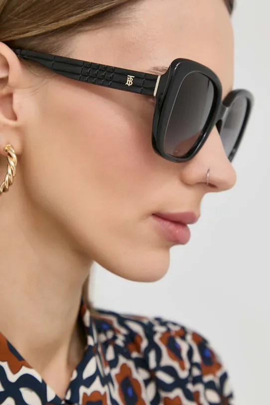 Burberry sunglasses solid black 0BE4371