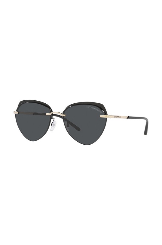 Emporio Armani okulary przeciwsłoneczne pilotki czarny 0EA2133