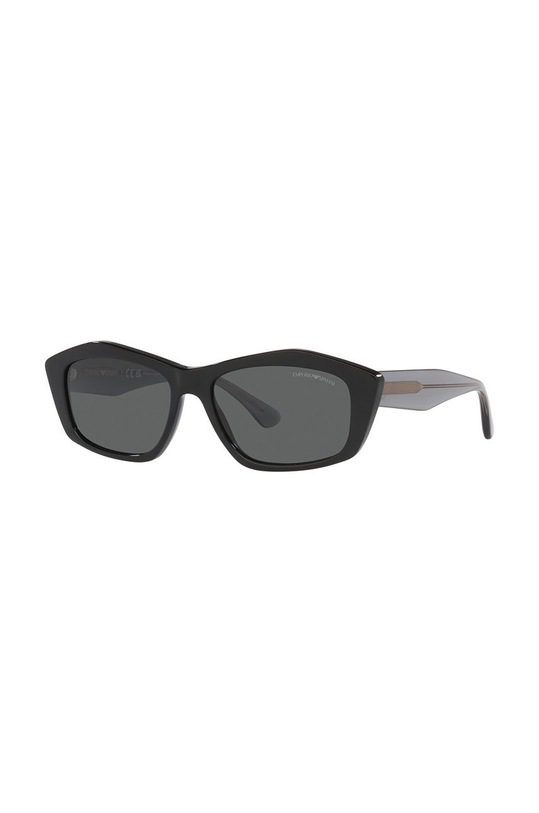 Emporio Armani okulary przeciwsłoneczne jednolita czarny 0EA4187