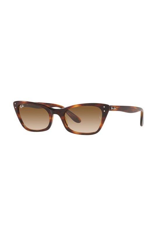 Ray-Ban okulary przeciwsłoneczne LADY BURBANK 0RB2299.954.51 brązowy AA00