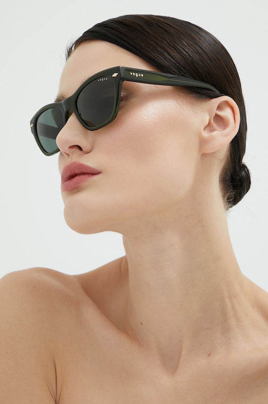 Sluneční brýle VOGUE obdélníkový zelená 0VO5445S