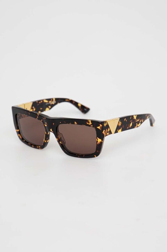 Bottega Veneta okulary przeciwsłoneczne BV1178S brązowy AA00