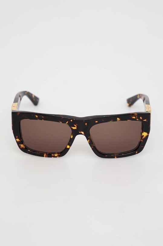Akcesoria Bottega Veneta okulary przeciwsłoneczne BV1178S brązowy