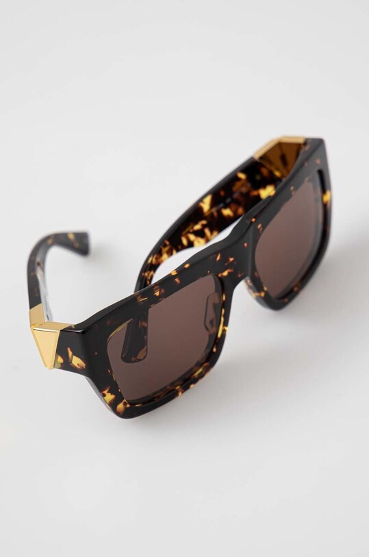Bottega Veneta okulary przeciwsłoneczne BV1178S brązowy