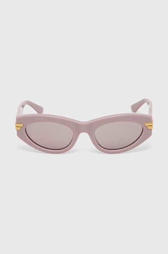 Akcesoria Bottega Veneta okulary przeciwsłoneczne BV1189S różowy