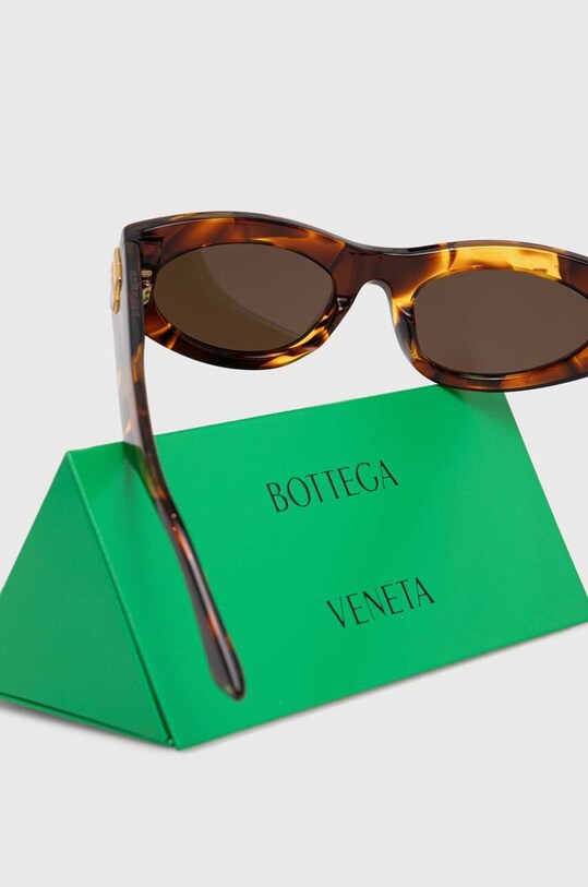 Slnečné okuliare Bottega Veneta BV1189S hnedá