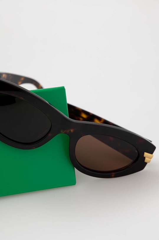 Bottega Veneta okulary przeciwsłoneczne BV1189S brązowy