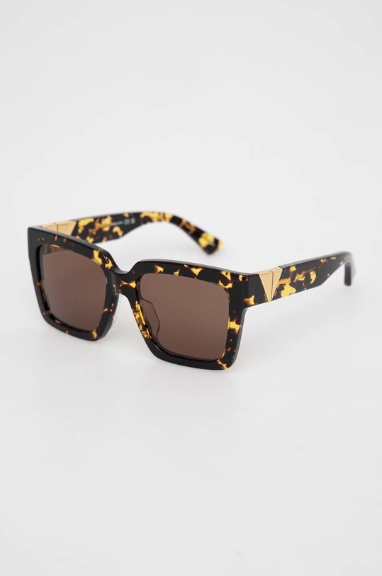 Bottega Veneta okulary przeciwsłoneczne BV1198SA brązowy AA00