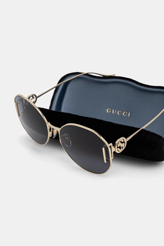 Gucci okulary przeciwsłoneczne GG1206SA czarny