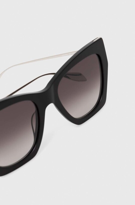 Alexander McQueen okulary przeciwsłoneczne srebrny AM0375S