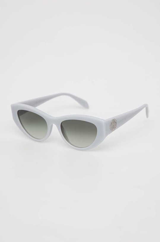 Alexander McQueen okulary przeciwsłoneczne AM0377S szary AA00